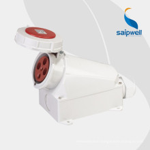 Saip / Saipwell High Quality 4 Pin 220V Industrial Socket with CE Certification (IP44 IP67)